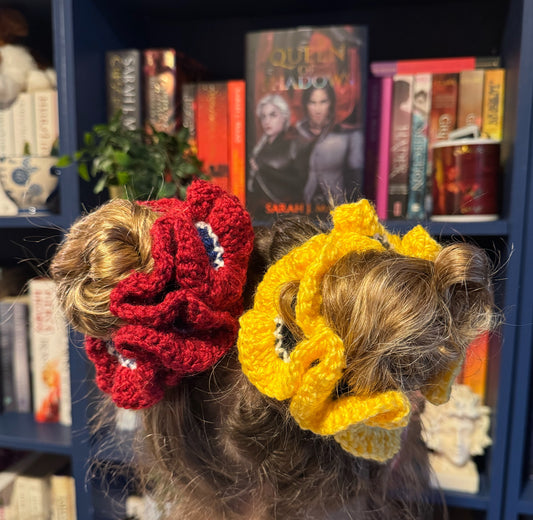 The Heated Rivalry- Inspired Matching Scrunchies 🔥