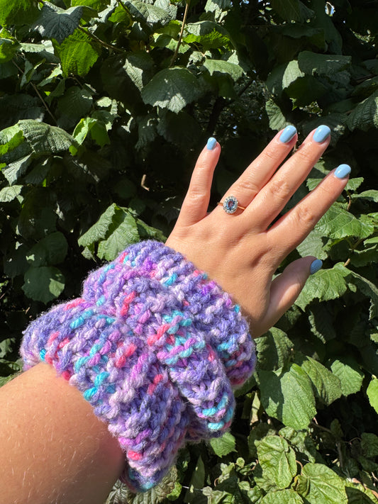 Purple scrunchies 💜