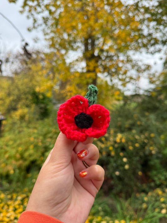 Crocheted Poppy ♥️