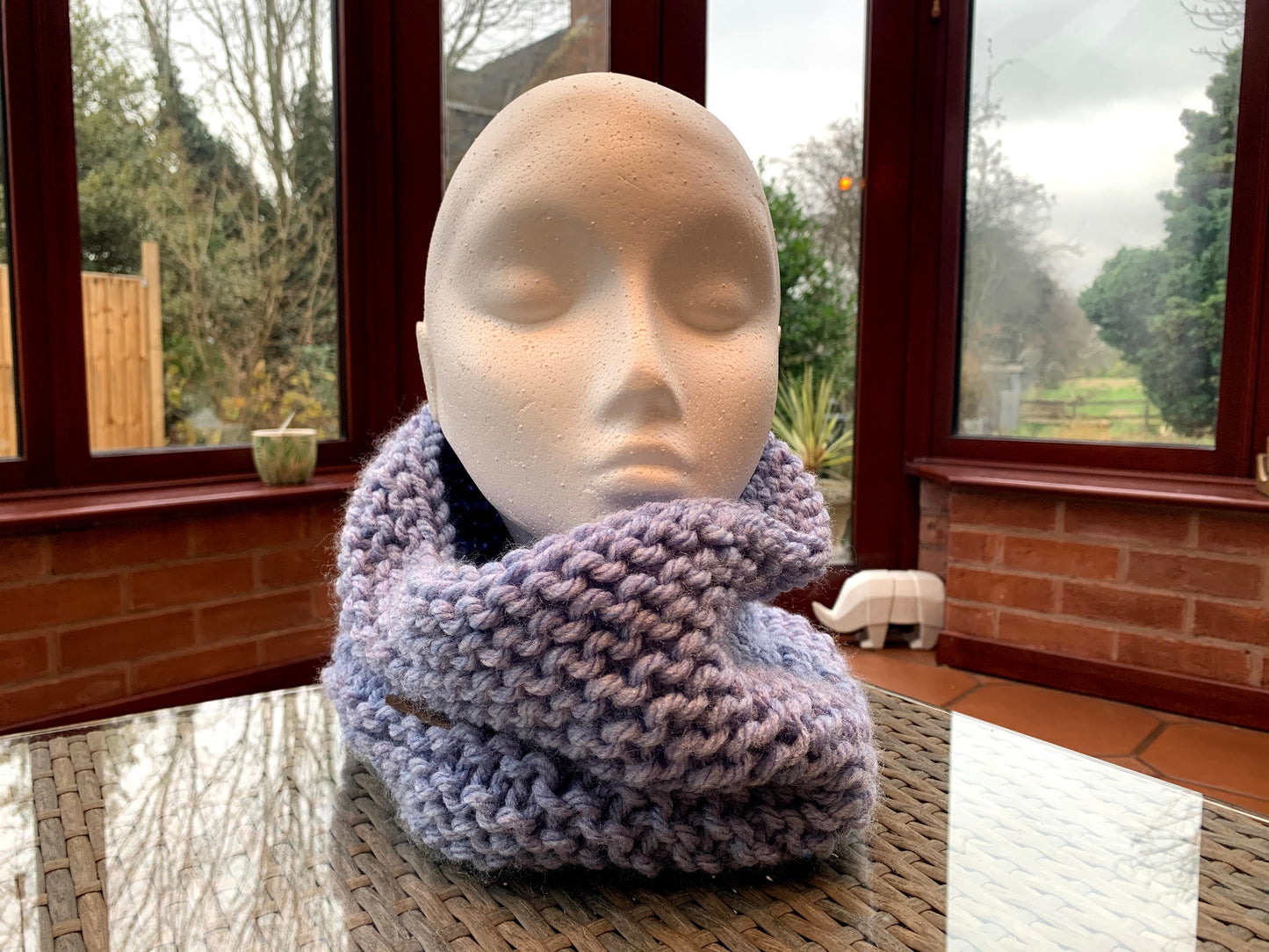 Cozy Knit Snood 🧶